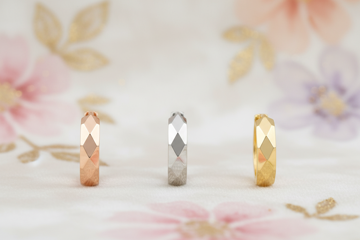 Mother's Day Huggie Earrings Banner