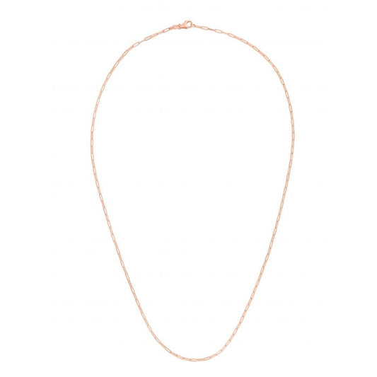 14K Gold 1.5mm Paperclip Chain